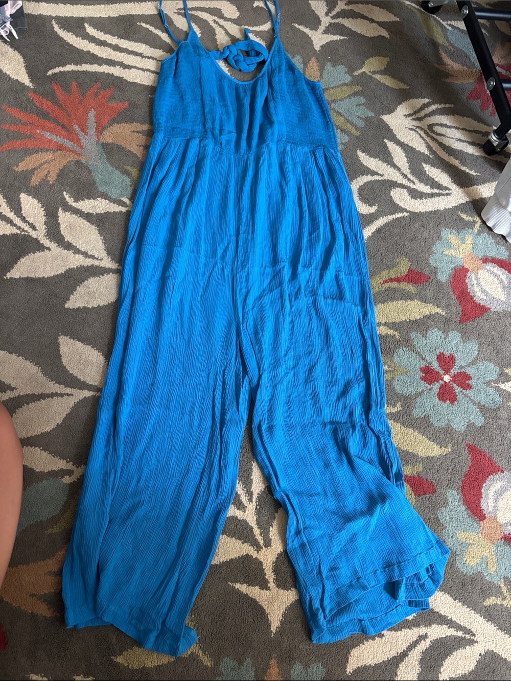 Havaianas Bright Blue Wide-Leg Jumpsuit